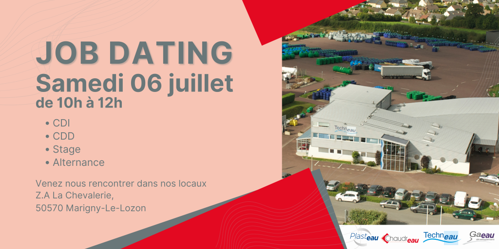 Affichage de jobdating pour le samedi 6 juillet