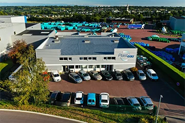 Photo aérienne de l'entreprise Plasteau - Chaudreau