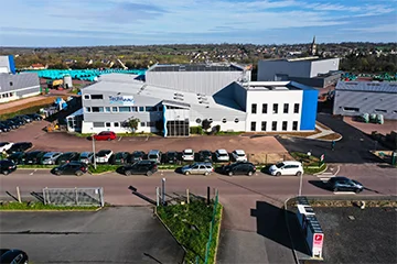 Photo aérienne de la société Techneau - Chaudreau